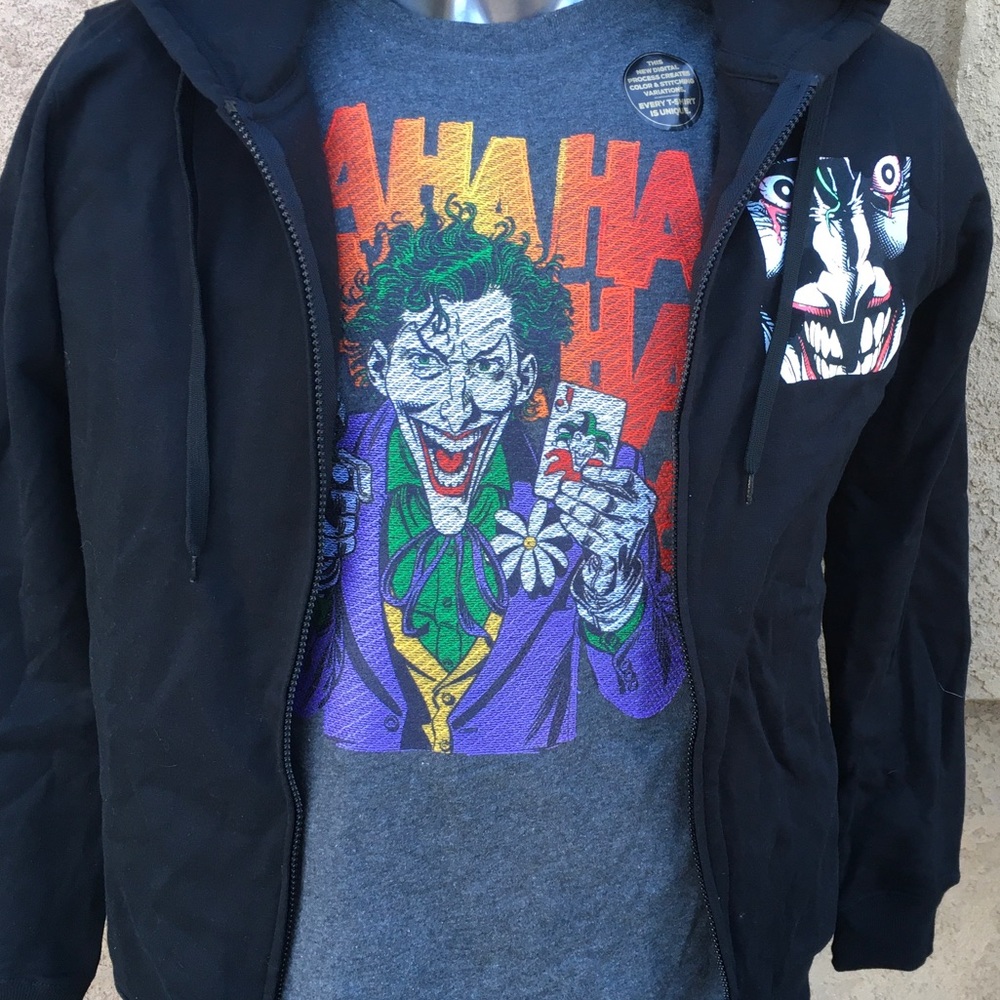 Bioworld JOKER Threadpixel T-Shirt NWT
